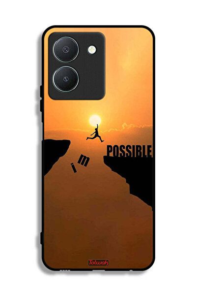 Tolwak غطاء حماية لهاتف Vivo Y36 4G مطبوع عليه عبارة "أنا ممكن"