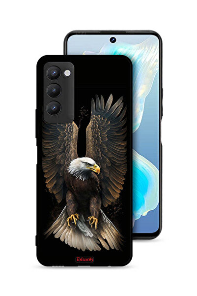 Tolwak Tecno Camon 18P Protective Case Cover Eagle Spread Wings