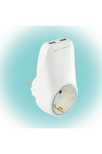 Home4U Network socket with USB charging ports NV 2100 USB