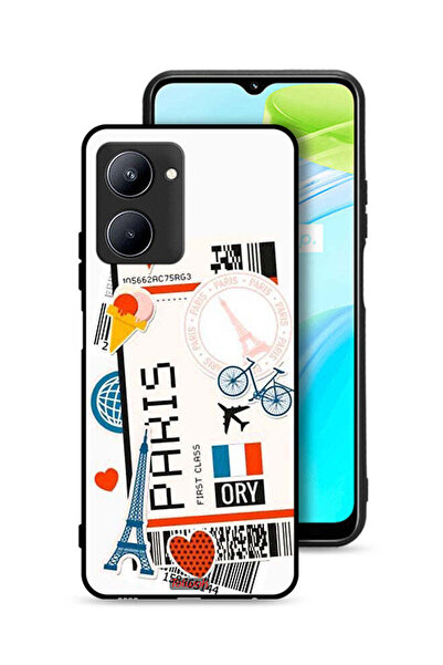 Tolwak غطاء حماية Realme C33 - ملصق باريس