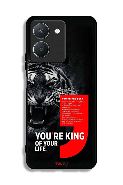 Tolwak غطاء حماية لهاتف Vivo Y36 4G أنت ملك حياتك