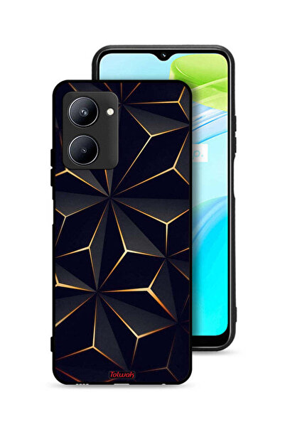 Tolwak Realme C33 Protective Case Cover Pattern