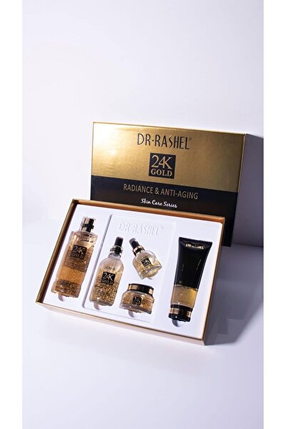 DR.RASHEL Dr. Rashel 24K Gold Radiance and Anti-Aging Series 5-Piece Face Car...