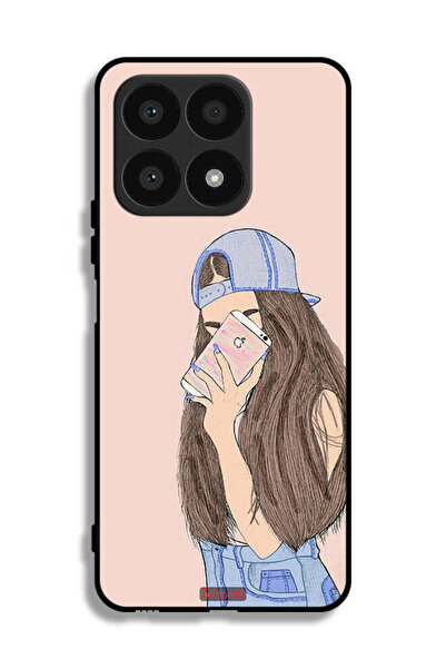 Tolwak غطاء حماية لهاتف Honor X8a لالتقاط صور سيلفي