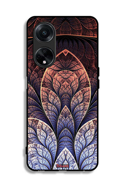 Tolwak غطاء حماية لهاتف Oppo A1 5G بتصميم زهور كسورية تجريدية