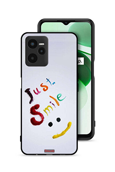 Tolwak غطاء حماية لهاتف Realme C35 - ابتسم فقط