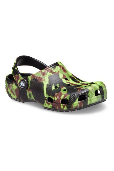 Crocs Clogs Crocs Classic Spray Camo Clog Kids 34-35 EU - J3 US Black - Black