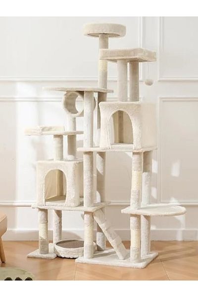 TRADE BAY LARGE Cat Tree, Large Cat Tower With Sisal (Size 90X40X165CM)