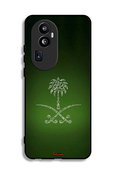 Tolwak غطاء حماية لهاتف أوبو رينو 10 برو بلس - لافتة المملكة العربية السعودية...