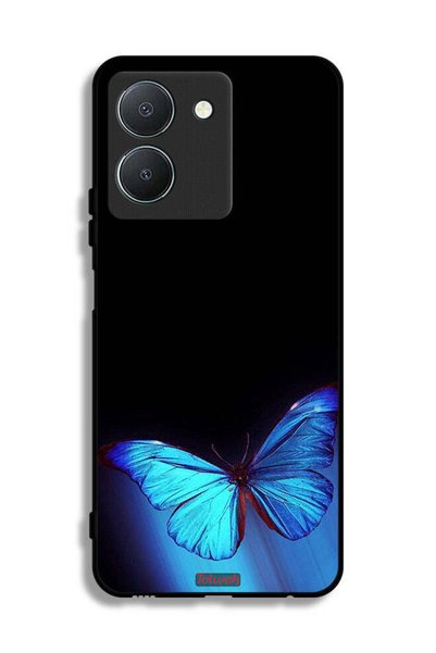 Tolwak غطاء حماية لهاتف Vivo Y36 5G بنقشة فراشة