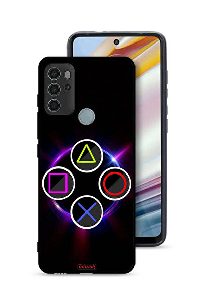 Tolwak غطاء حماية موتورولا موتو جي 60 إس بتصميم لعبة الحبار