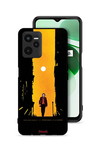 Tolwak غطاء حماية Realme C35 بتصميم جوكر، عمل فني رقمي تجريدي