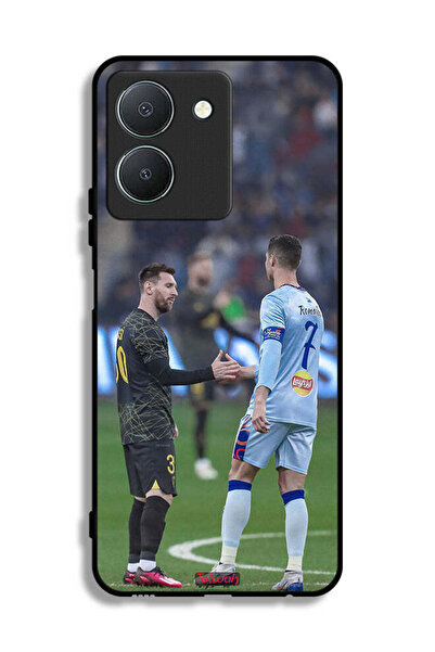 Tolwak غطاء حماية لهاتف Vivo Y36 4G ميسي ورونالدو