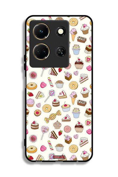 Tolwak غطاء حماية لهاتف Infinix Note 30 بنمط العناصر المفضلة