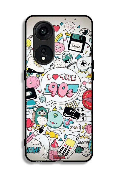 Tolwak غطاء حماية لهاتف Oppo Reno 8T 5G - أحب التسعينيات