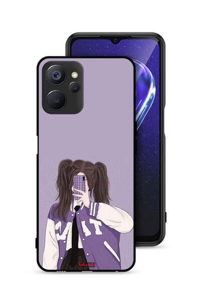 Tolwak غطاء حماية لهاتف Realme 9i 5G لالتقاط صور سيلفي