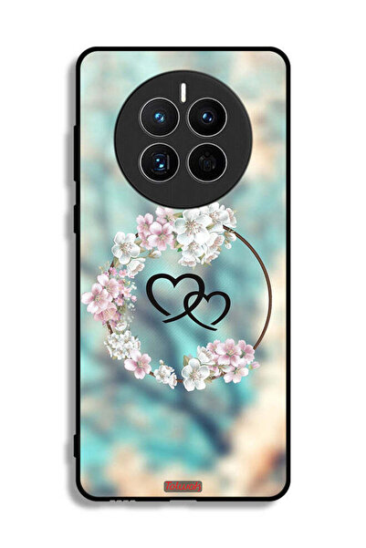 Tolwak غطاء حماية لهاتف هواوي ميت 50 إي بتصميم قلوب في خاتم
