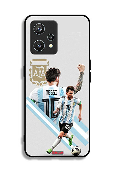 Tolwak غطاء حماية لهاتف Realme 9 Pro Plus برسومات ليو ميسي