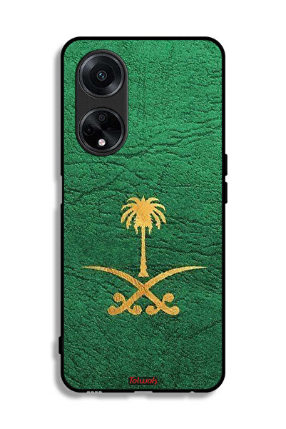 Tolwak غطاء حماية لهاتف Oppo A98 5G، علامة المملكة العربية السعودية، جلد