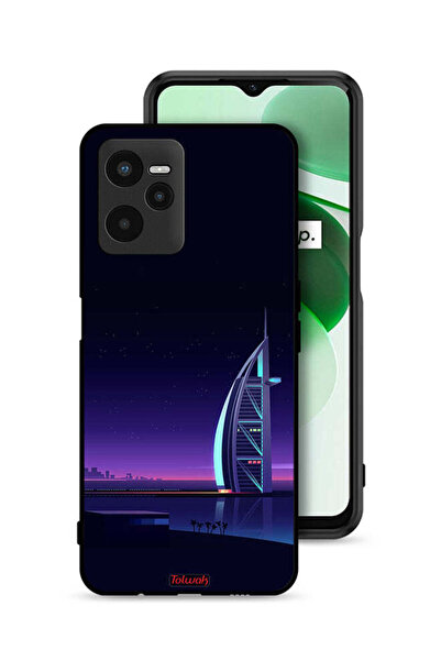 Tolwak غطاء حماية لهاتف Realme C35 - فن برج العرب الرقمي
