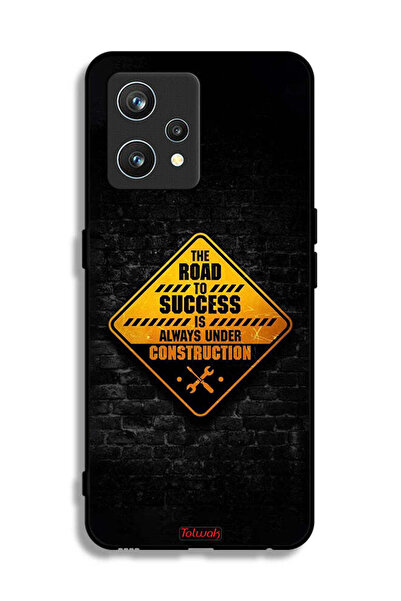 Tolwak غطاء حماية لهاتف Realme 9 Pro Plus الطريق إلى النجاح دائمًا قيد الإنشاء