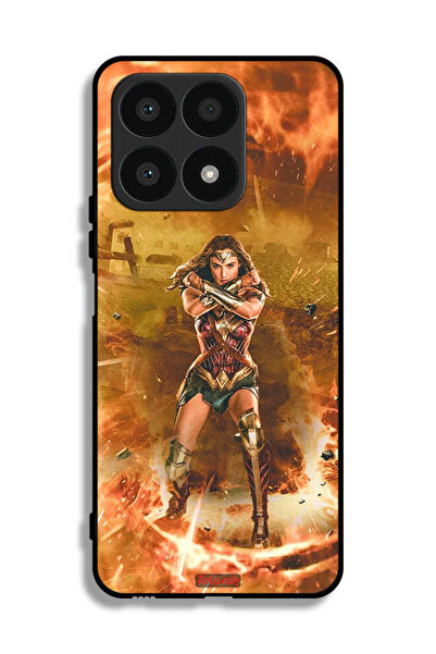 Tolwak غطاء حماية لهاتف Honor X8a Wonder Women