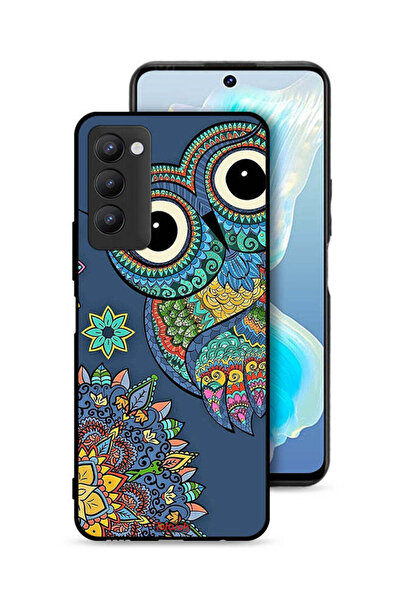 Tolwak غطاء حماية لهاتف تكنو كامون 18 بتصميم بومة زهرية