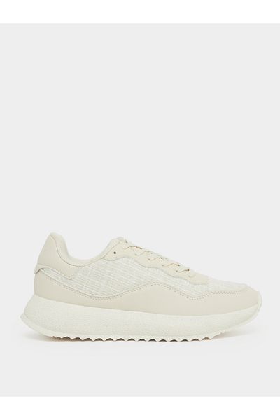 Styli Panelled Lace Up Sneaker