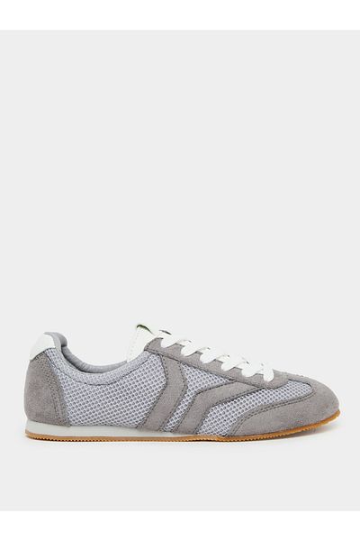 Styli Retro Sole Lace Up Sneakers