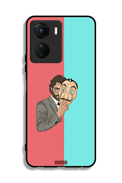 Tolwak غطاء حماية لهاتف Vivo Y16 من تصميم البروفيسور آرت