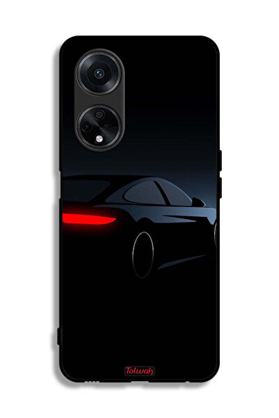 Tolwak غطاء حماية لهاتف Oppo A98 5G - سيارة داكنة