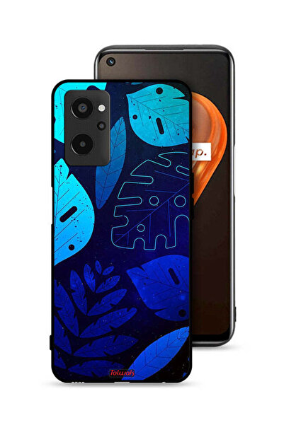 Tolwak غطاء حماية لهاتف Realme 9i 4G بنقشة أوراق الشجر