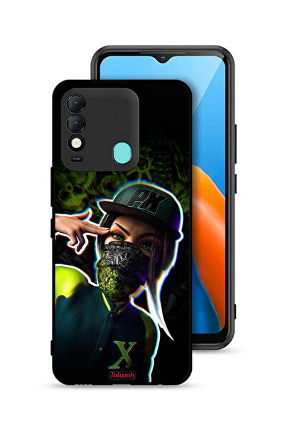 Tolwak غطاء حماية لهاتف تكنو سبارك 8 برسومات فنية جمالية للبنات