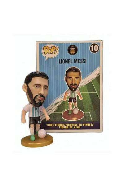 ANGMAD Figurine fotbalisti ANGMAD, Leo Messi, in tricoul nationalei, 10 cm, multicolor