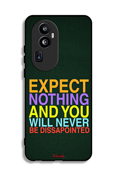 Tolwak غطاء حماية لهاتف Oppo Reno10 Pro Plus لا تتوقع شيئًا ولن تشعر بخيبة ال...