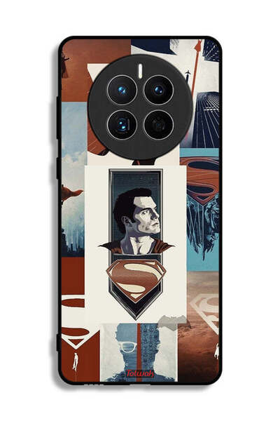 Tolwak غطاء حماية لهاتف هواوي ميت 50E برسومات سوبرمان