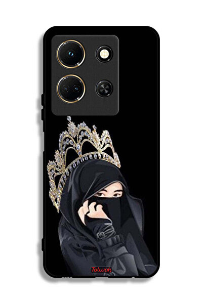 Tolwak غطاء حماية لهاتف إنفينيكس نوت 30 بتصميم فتاة الملكة