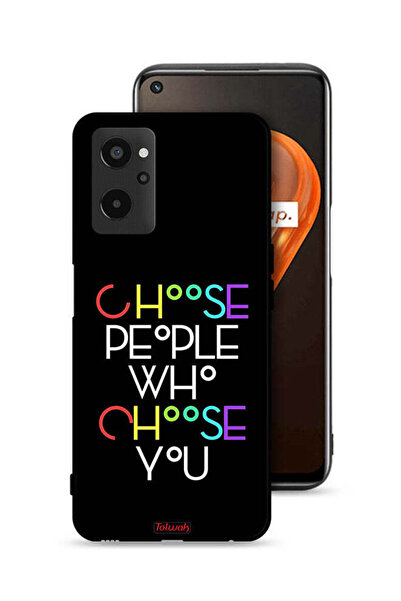 Tolwak Realme 9i 4G Protective Case Cover Choose People Who Choose You