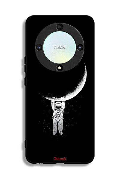 Tolwak غطاء حماية لهاتف Honor X9a معلق على سطح القمر