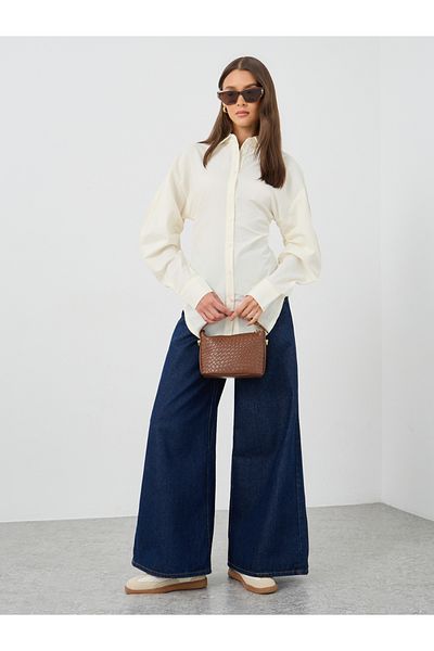 Styli Solid Slim Fit Long Sleeves Shirt