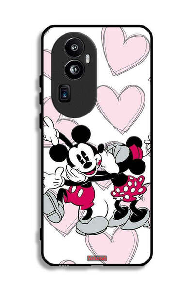 Tolwak غطاء حماية لهاتف Oppo Reno10 Pro Plus بتصميم عناق ميكي ماوس