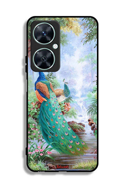 Tolwak غطاء حماية لهاتف هواوي نوفا 11i بنقشة الطاووس