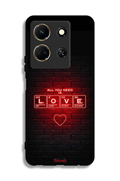 Tolwak غطاء حماية لجهاز Infinix Note 30 كل ما تحتاجه هو الحب