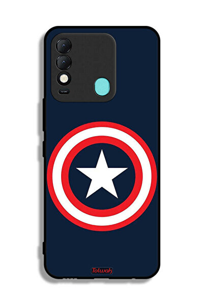Tolwak Tecno Spark 8 Protective Case Cover Captain America