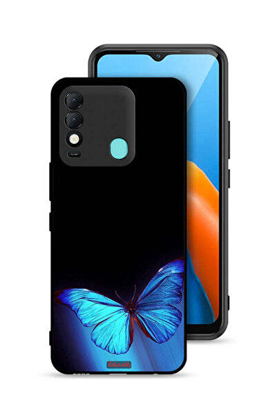 Tolwak غطاء حماية لهاتف تكنو سبارك 8 بنقشة فراشة