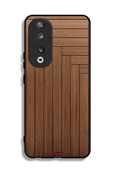 Tolwak غطاء حماية لهاتف Honor 90 بنمط باب