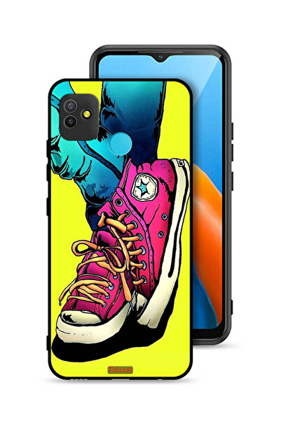 Tolwak Tecno Pop 5 Protective Case Cover Canva Shoes Art
