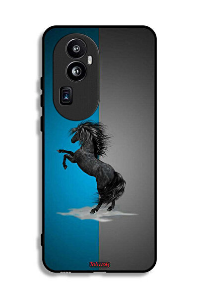 Tolwak غطاء حماية لهاتف Oppo Reno10 Pro Plus - تصميم حصان
