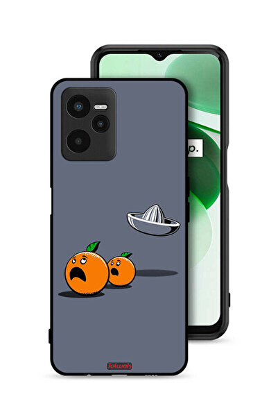 Tolwak غطاء حماية Realme C35 بتصميم فني رقمي بسيط وفكاهي