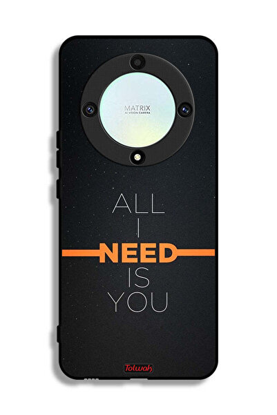 Tolwak غطاء حماية لهاتف Honor X9a - كل ما أحتاجه هو أنت